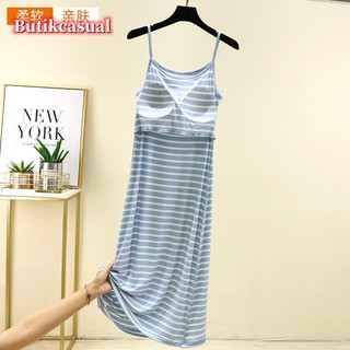 Đệm Ngực Treo Váy Modal Mỏng Cho Váy Ngủ Mùa Hè