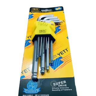 Combo 2 bộ lục giác Yetl ngắn bi và bông thép CRV chịu lực cao, sử dụng sửa chữa hàng ngày