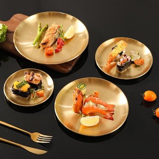 Dĩa Ăn Cơm, Trái Cây Inox 304 sang Trọng, Bền Bỉ, Thích Hợp Cho Mọi Không Gian Bàn Tiệc
