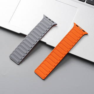 Dây đeo silicon từ tính chống nước Tương thích với iWatch Band Ultra 2 49mm 46mm 42mm 44mm 45mm 41mm 38mm 40mm SE