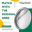 Máy pha cà phê 58Mm Bộ lọc trống / Nước rửa ngược bằng thép không gỉ Làm sạch Bát mù Phụ kiện máy pha cà phê