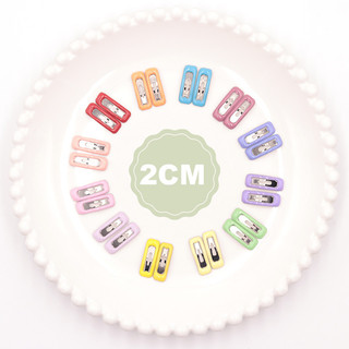 2cm Thú Cưng Kẹp Tóc BB Kẹp Cho Teddy Yorkie Bichon Maltese Chó Con Dễ Thương Mũi Kẹp Tóc Cho Giống Nhỏ