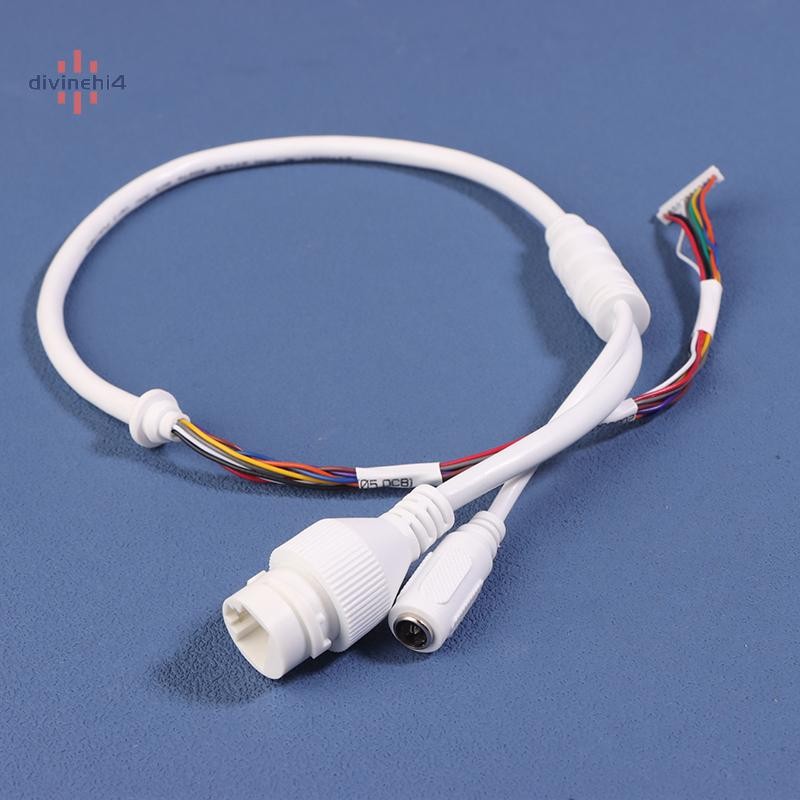 12Pin 8 / 10Core POE Cổng Mạng Nữ Cáp Kết Nối Dây Nguồn Cho IP Dome ...