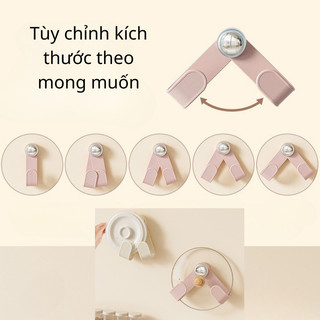 Giá Để Nắp Nồi Hút Chân Không Điều Chỉnh Kích Thước Linh Hoạt Dễ Dàng Lắp Đặt, Kệ Để Vung Nồi Nhà Bếp Tiện Lợi
