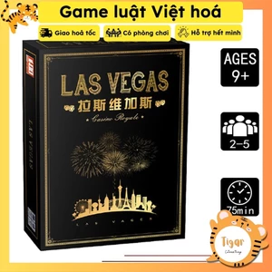 Boardgame Las Vegas Casino Game sòng bài hay kèm luật Việt Tigar