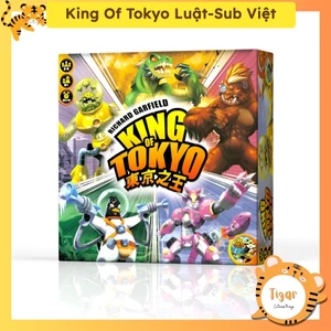Boardgame King of Tokyo bản Trung có Sub Việt luật Việt Tigarboardgame