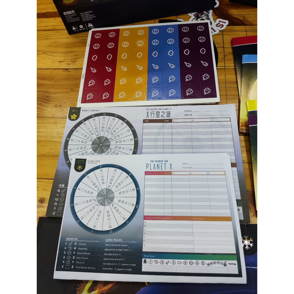 Boardgame Search for planet X bản TQ co Tigarboardgame