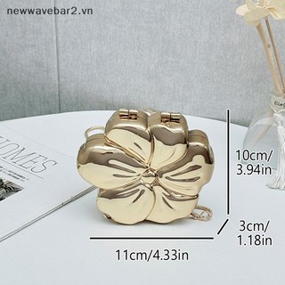 [Mới] 1 Túi Acrylic Bạc Hoa Vàng Bạc Túi Dạ Hội Ví Và Túi Xách Túi Đeo Vai Tiệc Cưới Ví Ly Hợp.