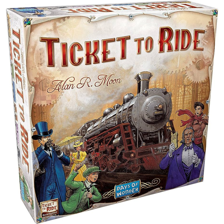 [Luật Việt] Boardgame Ticket to Ride - Đường Tàu Liên Bang Tigarboardgame