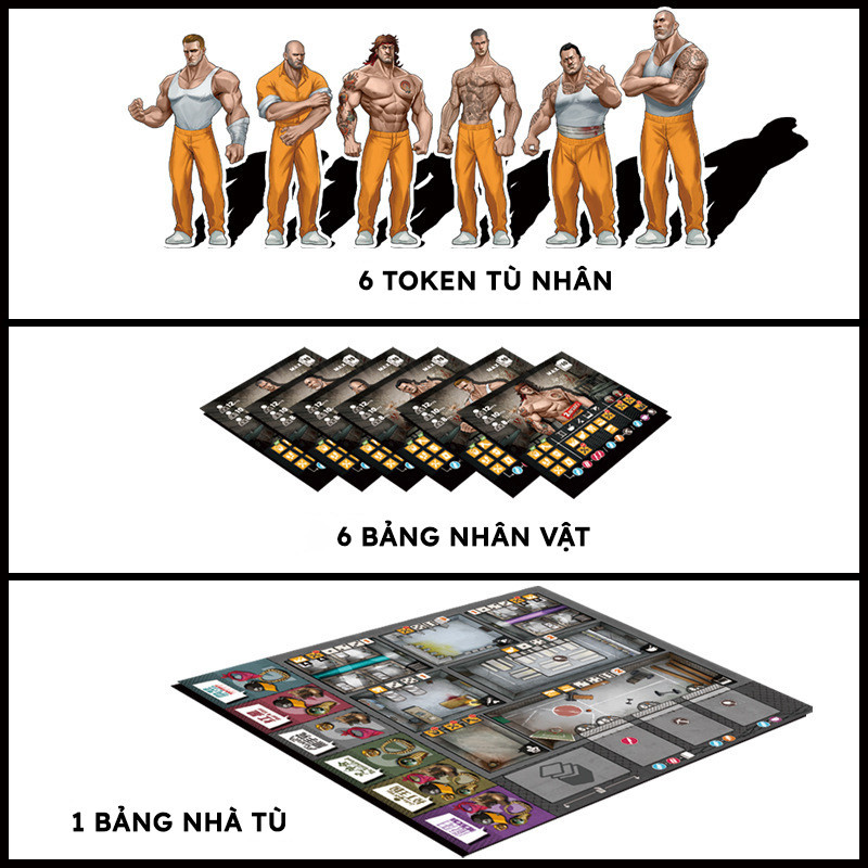 Boardgame siêu cuốn Dig Your Way Out - Băng Đảng Vượt Ngục Vietsub Tigar