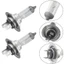 2 Bộ 12V Xe H7 Xenon Đèn Pha 55W 6000K Bóng Đèn Trắng Halogen Chất Lượng Tốt