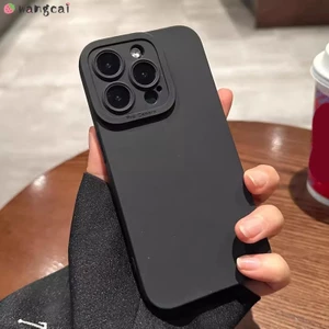 Dành Cho Realme V50 V50s V30 V30T V25 V23 V23i V15 V11 V11s V5 5G Vỏ Điện Thoại Bảo Vệ Ống Kính Máy Ảnh Kẹo Màu Trơn Nhiều Màu Sắc Mờ Mờ Mờ Kinh Doanh Đơn Giản Vỏ Mềm