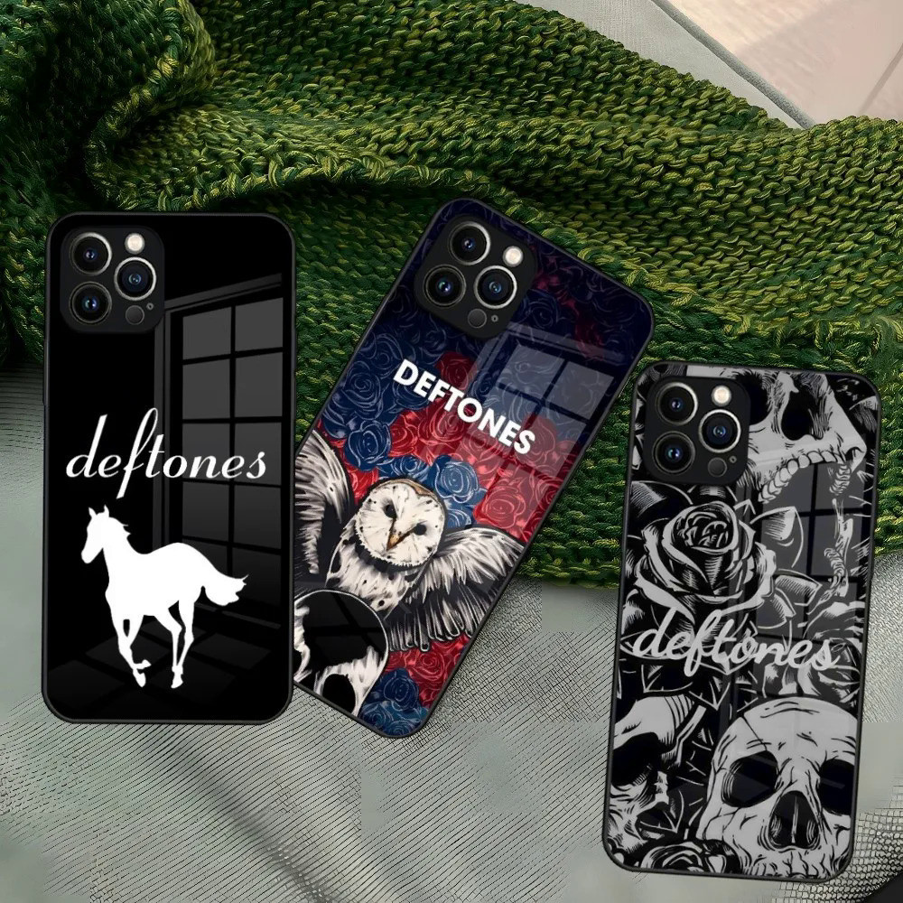 BK-1 CHO IPhone Thời Trang Deftones Ốp Lưng Điện Thoại Iphone 17,15 14 13 12 Pro Max 11 Mini X Xr Xs 8 Puls kính 0564