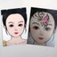 Bảng thực hành vẽ tranh EBINLANDS, Công cụ mẫu sơn trang điểm Vẽ mặt Stencil Bản mẫu tập thể dục, Đồ dùng vẽ tranh cơ thể di động Bảng vẽ tranh có thể giặt được