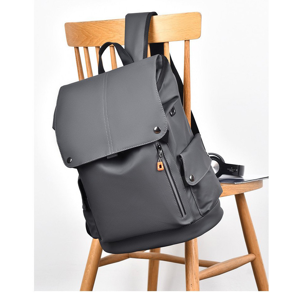 Ba lô phong cách Cascher Lá kéo Cam M.E.N chống nước [MẪU MỚI]