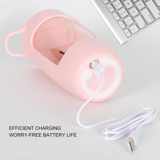 Bình lắc điện Dung tích 600ml Cốc trộn di động USB có thể sạc lại Cốc lắc cho hỗn hợp Protein mịn igh Speed Protein Shaker Chai shopidaevn