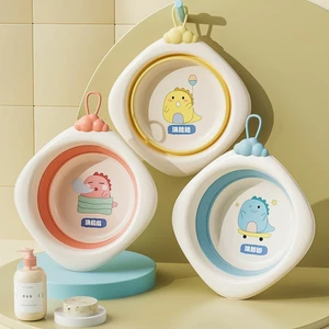 Chậu Rửa Mặt Gấp Gọn Họa Tiết Ong và Thỏ Dễ Thương Siêu Nhẹ Tiện Dụng cho bé