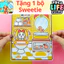 Học liệu toca DoreMi quite book đồ chơi bóc dán thông minh bằng giấy thủ công