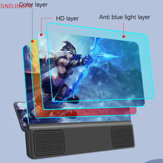 Mới Bộ Khuếch Đại Màn Hình điện thoại3D Kính Cường Lực Điện Thoại Di Động Với Loa Phóng To Bộ Khuếch Đại Video Đứng Phóng