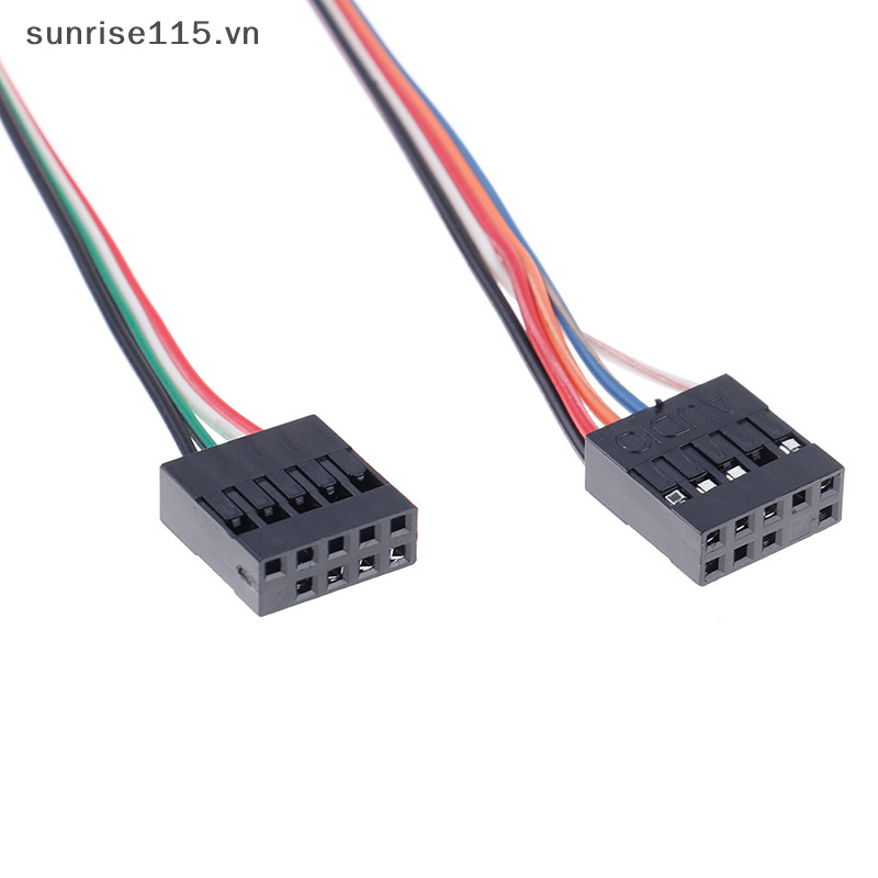 Khung cổng SRVN USB 2.0 + 3.0 Vỏ máy tính PC âm thanh bảng điều khiển phía trước thay thế cáp 70cm.