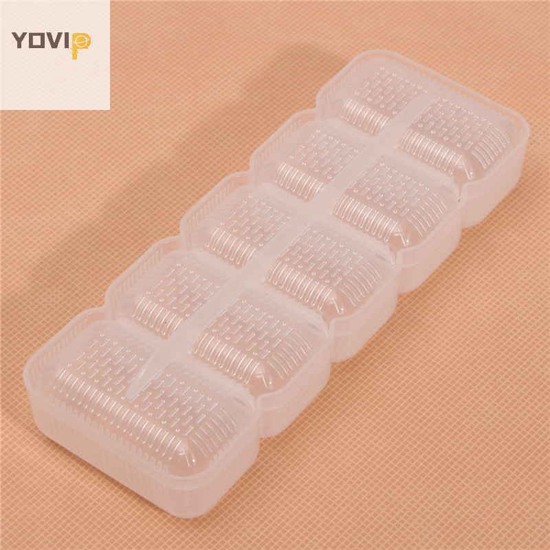 Yovip Nhật Bản Nigiri Sushi Khuôn Cơm 5 Cuộn Máy Làm Chống Dính Bento Dụng Cụ Bấm VN