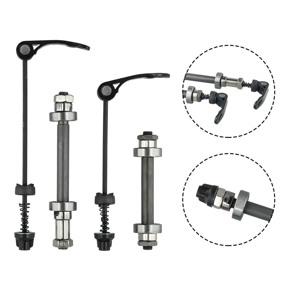 Trục Bánh Xe Đạp Trước Và Sau Tháo Lắp Nhanh Kèm 2 Vòng Bi