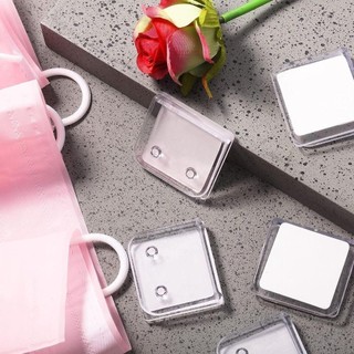NOTE1 1 / 2 / 4 / 8 Cái Kẹp rèm tắm, Giá đỡ cố định chống gió ABS tự dính, Móc treo rèm tắm chống tràn