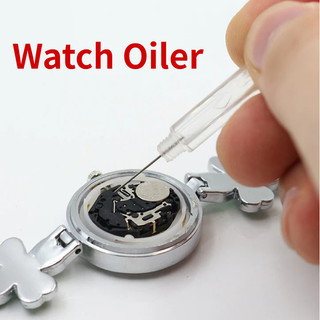 5 Chiếc Đồng Hồ Oiler Oil Pin Bút Kim Bôi Trơn Đồng Hồ Sửa Chữa Chống Thấm Nước Tổng Hợp Bảo Trì Dầu Đồng Hồ Dụng Cụ Sửa Chữa Dụng Cụ