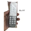 tay điều khiển remote từ xa đầu thu FPT màu trắng 19006600-kèm pin-tay đầu bấm đầu thu FPT màu trắng 19006600