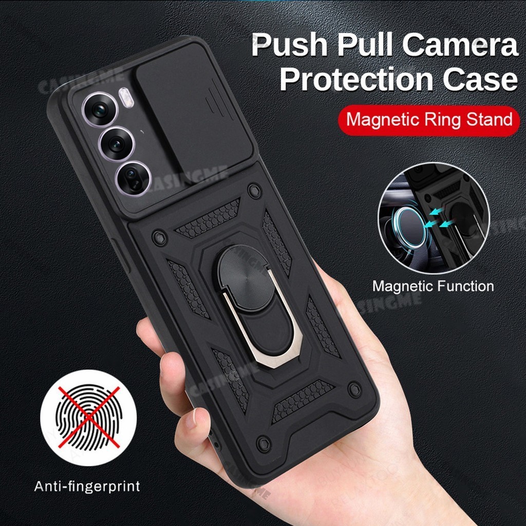 Dành Cho Realme 14x 5G 2025 Vỏ Giáp Chống Sốc Cho Realme 14 5G Realme14 Realme14x 14 + 14Pro 14 Pro Plus + x Vỏ Từ Tính Xe Đẩy Kéo Camera Bảo Vệ Vỏ Điện Thoại