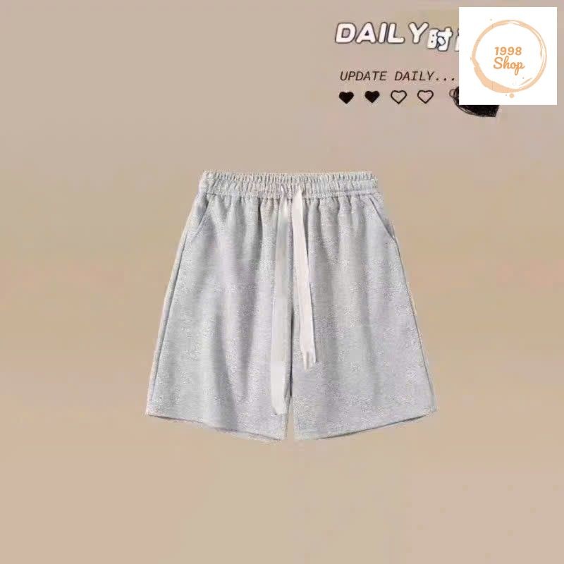 Quần đùi Cộc Nữ  trơn Mùa Hè chất cotton