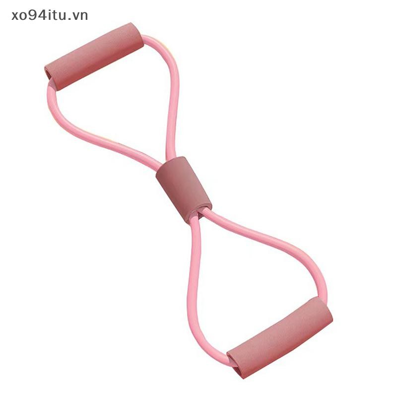 XOITU Dây kháng lực Yoga 8 Từ Căng Lưng Huấn Luyện Cánh Tay Mở Thể Dục Dây Cổ Tập Thể Dục Co Giãn Thiết Bị Đai VN