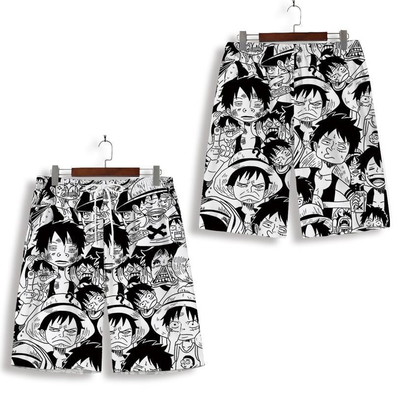 Quần short nam mùa hè, quần ONE PIECE, cỡ lớn, nhanh khô, thoải mái