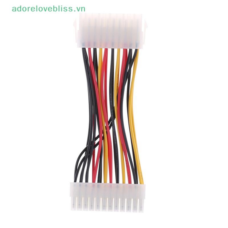 THÊM Cáp chuyển đổi đầu nối 20 chân sang 24 chân 14cm cho ATX PSU sang BSS