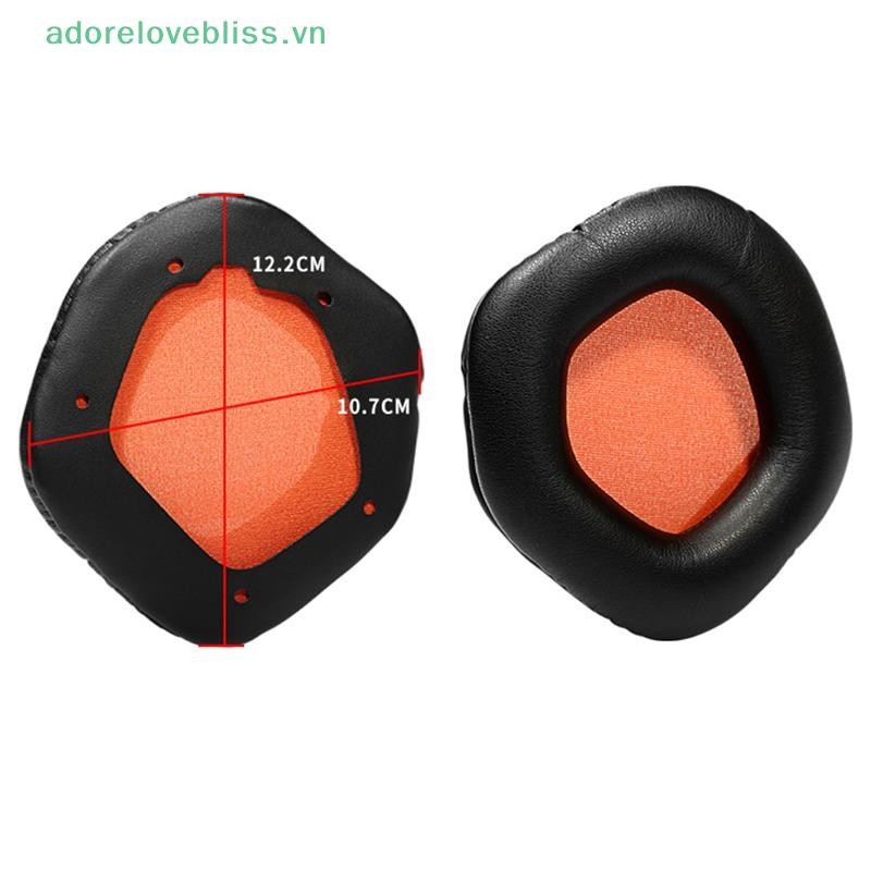 THÊM 1 Cặp Thay Thế Potein Da Memory Foam Đệm Tai Nghe Earprads Cho Rog Strix 7.1 2.0 PRO DSP Tai Nghe Không Dây BSS