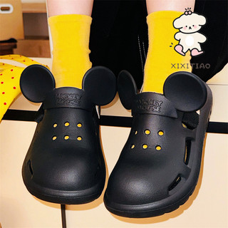 Xixitiao Sandal Chính Hãng Dễ Thương Mickey Beach EVA Độc Đáo Mùa Hè Ngoài Trời Thoải Mái Nữ