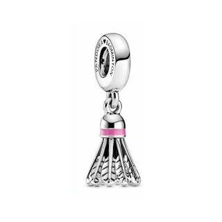 Có sẵn hạt charm vợt tennis & cầu lông, mặt dây chuyền treo (phù hợp với vòng tay charm), trang sức DIY