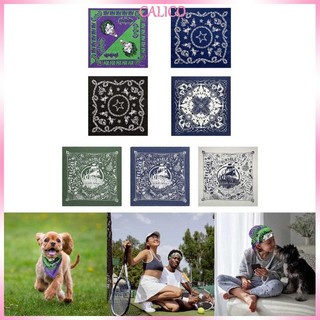 Calico Nữ Lễ Hội Âm Nhạc Headwrap Tiệc Khiêu Vũ Trang Phục Khăn Trùm Đầu In Bandanas