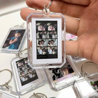 Móc khoá mica in ảnh photobooth , biển số xe mã QR code thanh toán theo yêu cầu