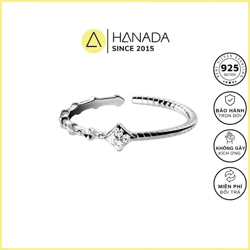 925 Silver Ring, adjustable by Hanada Jewelry