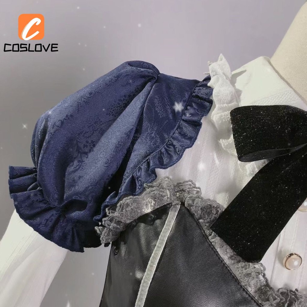 Chuunibyou Demo Koi ga Shitai! Takanashi Rikka Cosplay Quần Áo Trọn Bộ Trang Phục Bé Gái Váy Dài LOLITA Trang Phục Cosplay Đầm