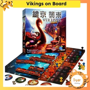 Boardgame Vikings on Board Game Chính Hãng bản nội đĩa Trung Tigar