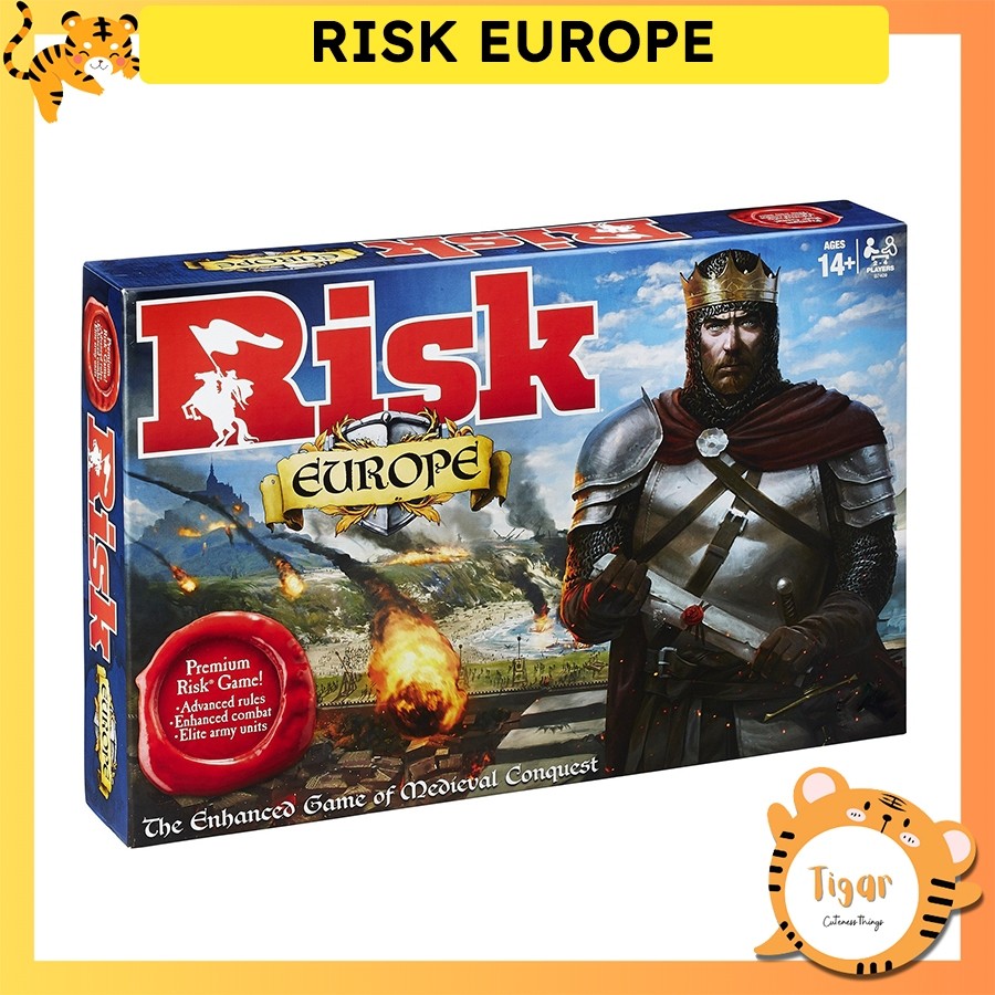 [Luật Việt] Boardgame Risk Europe Trò chơi Chiến Thuật Chinh Phục Châu Âu 2S5889