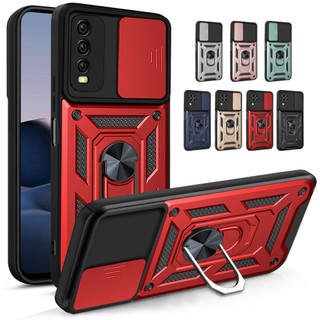Ốp lưng Vivo y11s y12s y12a y20 y20i y20g y20t y20s y20s g Bộ kết hợp áo giáp khung chống rơi mới Vỏ cứng di động đẩy bảo vệ cửa sổ Vỏ điện thoại camera