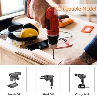 Bộ 7 Mũi Khoan Đa Năng - Chân Lục Giác, Thép Đen Nhật Kapusi, Khoan Sắt, Kính, Gạch Men, Đá Gốm