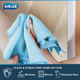 Streak Free Miracle Vải Vệ Sinh Dễ Dàng Làm Sạch Nanoscale 3 Chiếc Microfiber Đánh Bóng Windows Kính Lint Free Rags Thép Không Gỉ Xe Bếp Có Thể Tái Sử Dụng đa năng mềm mại sợi nhỏ an toàn