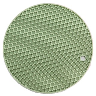 Thảm Trivet Silicon RISEDOT, Tấm Chống Trơn Trượt Giá Đỡ Nồi Silicon Hình Tròn, Phụ Kiện Nhà Bếp Chịu Nhiệt Miếng Lót Nóng Silicon Bền Cho Nồi Và Chảo