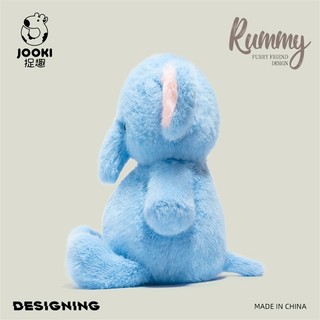 Dễ Thương rummy Tuyệt Vời Bé Voi Sang Trọng Đồ Chơi Búp Bê Búp Bê Sự Kiện Quà Tặng Màu Xanh Nhẹ Nhàng
