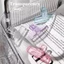 Kẹp chất kết dính AFTEROF, Giá đỡ kẹp tập tin đầy màu sắc trong suốt, Văn phòng phẩm Acrylic Đồ dùng học tập Dụng cụ tổ chức kẹp giấy