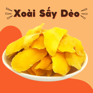 Xoài Sấy Dẻo Bếp LISA, Loại Đăc Biệt Không Đường, Tốt Cho Sức Khỏe - 400g